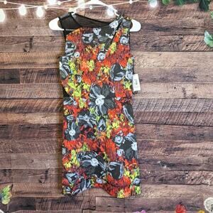 Rachel Roy SZ 0 NWT Floral dress. fall/winter office, resortwear. Adorable